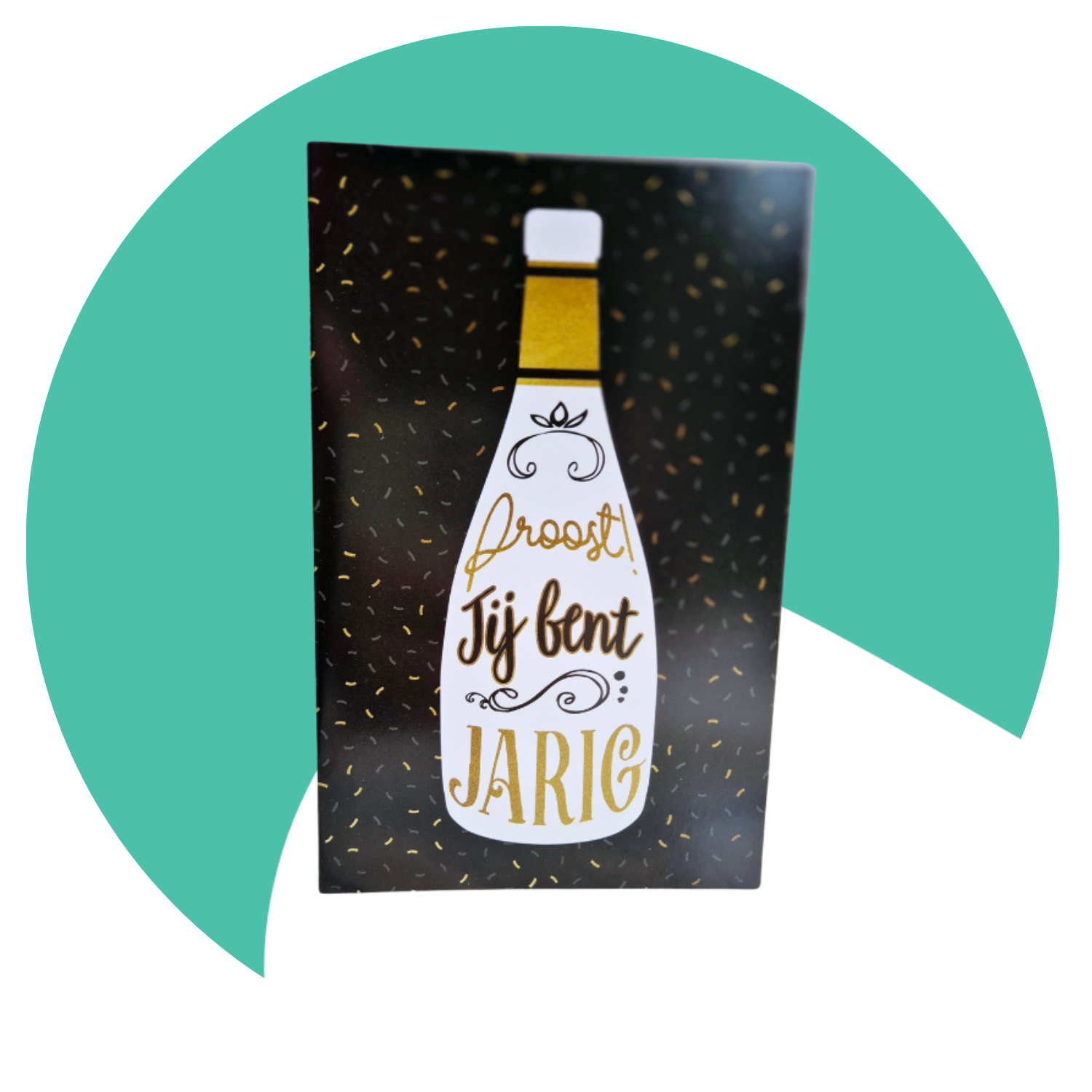 Wenskaart felicitatie proost