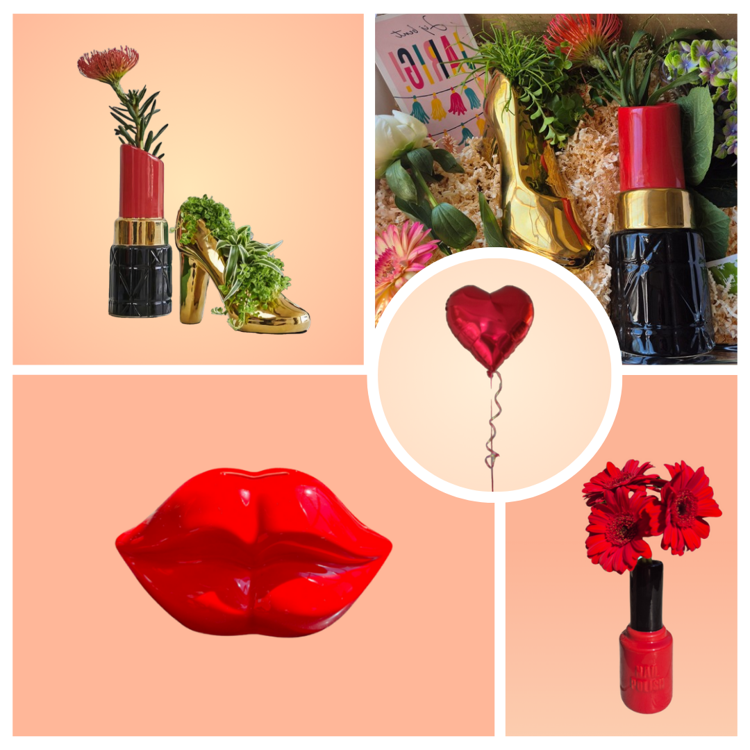 Cadeaubox Lipstick Lady on heels