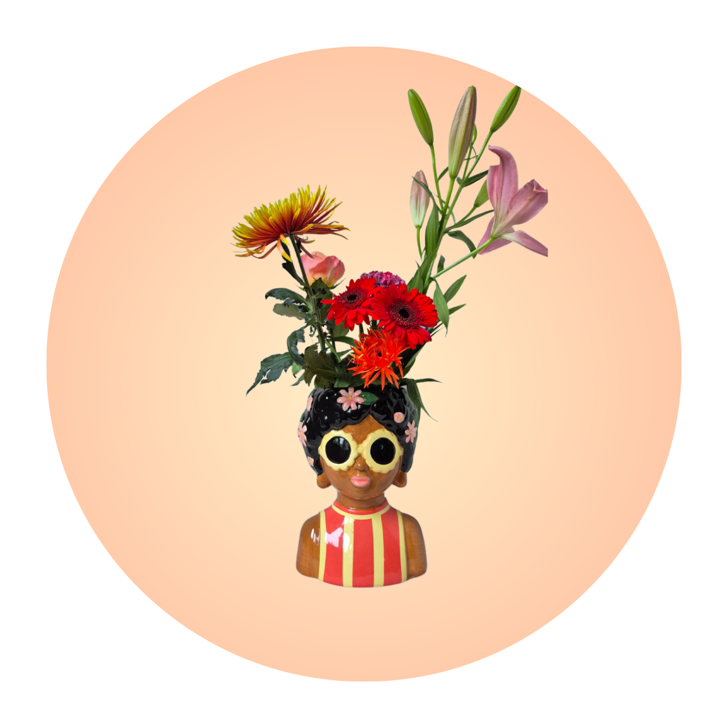 Flower Sunshine Lady